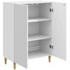 Kabalas Itin blizgi balta 66 x 34,5 x 90 cm Apdirbta mediena