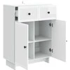 Kabalas Itin blizgi balta 66 x 34,5 x 90 cm Apdirbta mediena