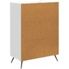 Kabalas Itin blizgi balta 66 x 34,5 x 90 cm Apdirbta mediena