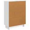 Kabalas Itin blizgi balta 66 x 34,5 x 90 cm Apdirbta mediena
