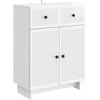 Kabalas Itin blizgi balta 66 x 34,5 x 90 cm Apdirbta mediena
