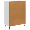 Kabalas Itin blizgi balta 66 x 34,5 x 90 cm Apdirbta mediena