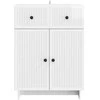 Kabalas Itin blizgi balta 66 x 34,5 x 90 cm Apdirbta mediena