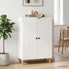 Kabalas Itin blizgi balta 66 x 34,5 x 90 cm Apdirbta mediena