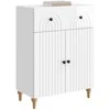 Kabalas Itin blizgi balta 66 x 34,5 x 90 cm Apdirbta mediena