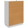 Kabalas Itin blizgi balta 66 x 34,5 x 92 cm Apdirbta mediena