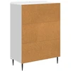 Kabalas Itin blizgi balta 66 x 34,5 x 92 cm Apdirbta mediena