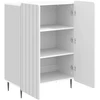 Kabalas Itin blizgi balta 66 x 34,5 x 92 cm Apdirbta mediena
