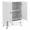 Kabalas Itin blizgi balta 66 x 34,5 x 95 cm Apdirbta mediena