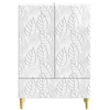 Kabalas Itin blizgi balta 66 x 34,5 x 95 cm Apdirbta mediena