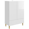 Kabalas Itin blizgi balta 66 x 34,5 x 95 cm Apdirbta mediena