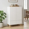 Kabalas Itin blizgi balta 66 x 34,5 x 95 cm Apdirbta mediena