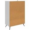 Kabalas Itin blizgi balta 66 x 34,5 x 95 cm Apdirbta mediena