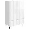 Kabalas Itin blizgi balta 66 x 34,5 x 97 cm Apdirbta mediena