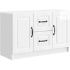 Kabalas Itin blizgi balta 89 x 34,5 x 57 cm Apdirbta mediena