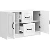 Kabalas Itin blizgi balta 89 x 34,5 x 57 cm Apdirbta mediena
