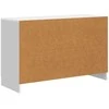 Kabalas Itin blizgi balta 89 x 34,5 x 57 cm Apdirbta mediena