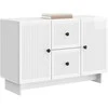 Kabalas Itin blizgi balta 89 x 34,5 x 60 cm Apdirbta mediena