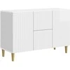 Kabalas Itin blizgi balta 89 x 34,5 x 60 cm Apdirbta mediena