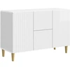 Kabalas Itin blizgi balta 89 x 34,5 x 60 cm Apdirbta mediena