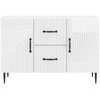 Kabalas Itin blizgi balta 89 x 34,5 x 60 cm Apdirbta mediena