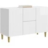 Kabalas Itin blizgi balta 89 x 34,5 x 60 cm Apdirbta mediena
