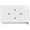 Kabalas Itin blizgi balta 89 x 34,5 x 60 cm Apdirbta mediena
