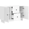 Kabalas Itin blizgi balta 89 x 34,5 x 60 cm Apdirbta mediena