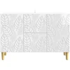 Kabalas Itin blizgi balta 89 x 34,5 x 60 cm Apdirbta mediena
