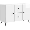 Kabalas Itin blizgi balta 89 x 34,5 x 60 cm Apdirbta mediena