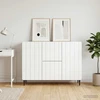 Kabalas Itin blizgi balta 89 x 34,5 x 62 cm Apdirbta mediena