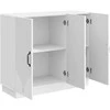 Kabalas Itin blizgi balta 89 x 34,5 x 77 cm Apdirbta mediena