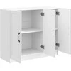 Kabalas Itin blizgi balta 89 x 34,5 x 77 cm Apdirbta mediena