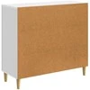 Kabalas Itin blizgi balta 89 x 34,5 x 80 cm Apdirbta mediena