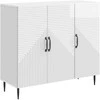 Kabalas Itin blizgi balta 89 x 34,5 x 80 cm Apdirbta mediena