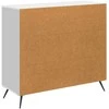 Kabalas Itin blizgi balta 89 x 34,5 x 80 cm Apdirbta mediena