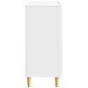Kabalas Itin blizgi balta 89 x 34,5 x 80 cm Apdirbta mediena