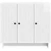 Kabalas Itin blizgi balta 89 x 34,5 x 80 cm Apdirbta mediena