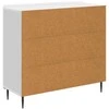 Kabalas Itin blizgi balta 89 x 34,5 x 82 cm Apdirbta mediena