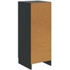 Kabalas Juoda 33 x 34,5 x 87 cm Apdirbta mediena