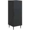 Kabalas Juoda 33 x 34,5 x 89,5 cm Apdirbta mediena