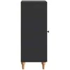 Kabalas Juoda 33 x 34,5 x 90 cm Apdirbta mediena