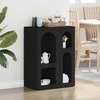Kabalas Juoda 59 x 35 x 80.5 cm Apdirbta mediena