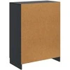 Kabalas Juoda 66 x 34,5 x 87 cm Apdirbta mediena