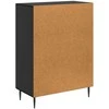 Kabalas Juoda 66 x 34,5 x 89,5 cm Apdirbta mediena
