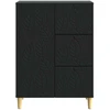 Kabalas Juoda 66 x 34,5 x 90 cm Apdirbta mediena