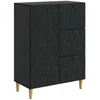 Kabalas Juoda 66 x 34,5 x 90 cm Apdirbta mediena