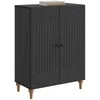 Kabalas Juoda 66 x 34,5 x 90 cm Apdirbta mediena
