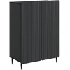 Kabalas Juoda 66 x 34,5 x 92 cm Apdirbta mediena