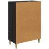 Kabalas Juoda 66 x 34,5 x 95 cm Apdirbta mediena